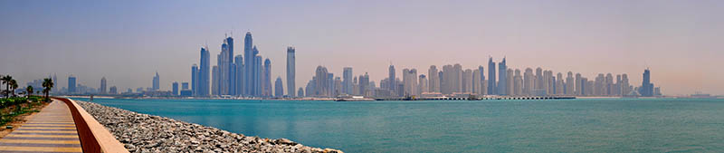 Панорама Дубаи